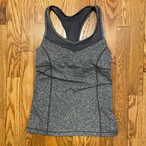 Gray Zella Exercise Top